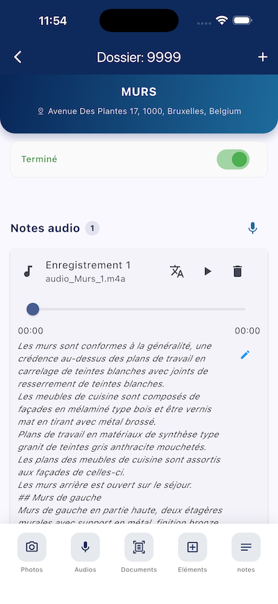 Transcription automatique
