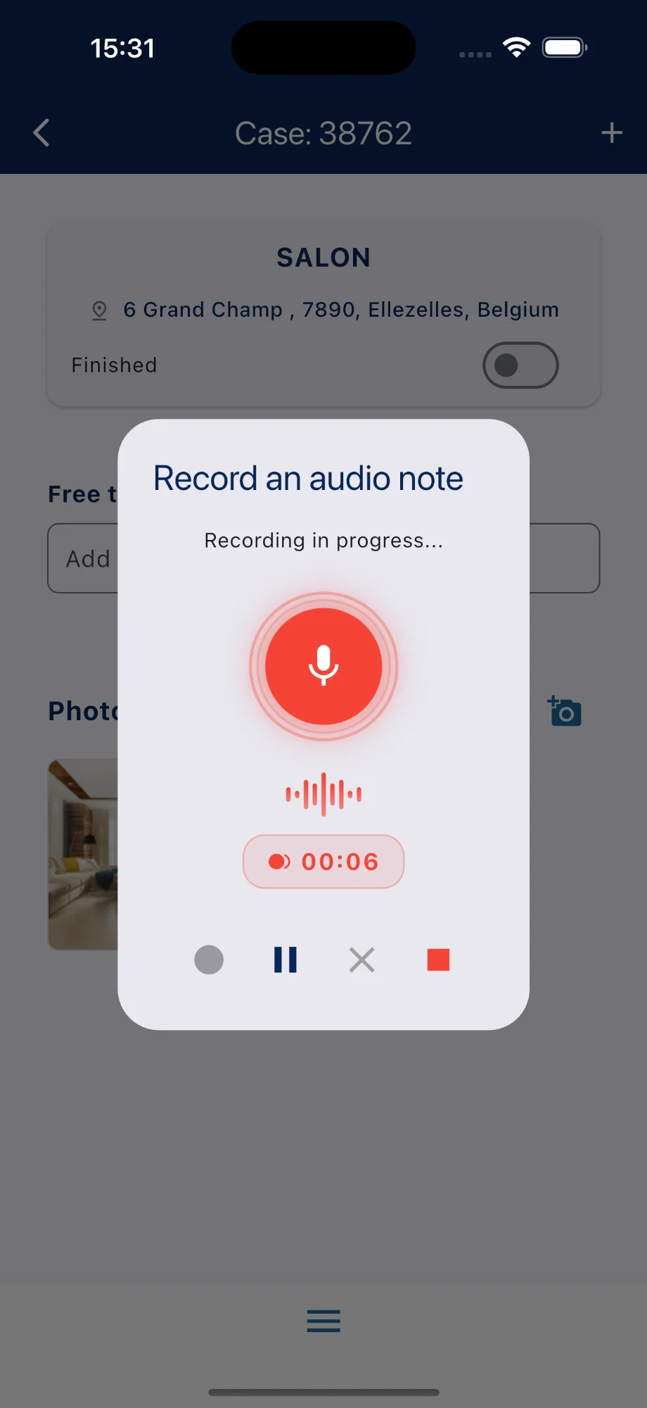 Enregistrement audio